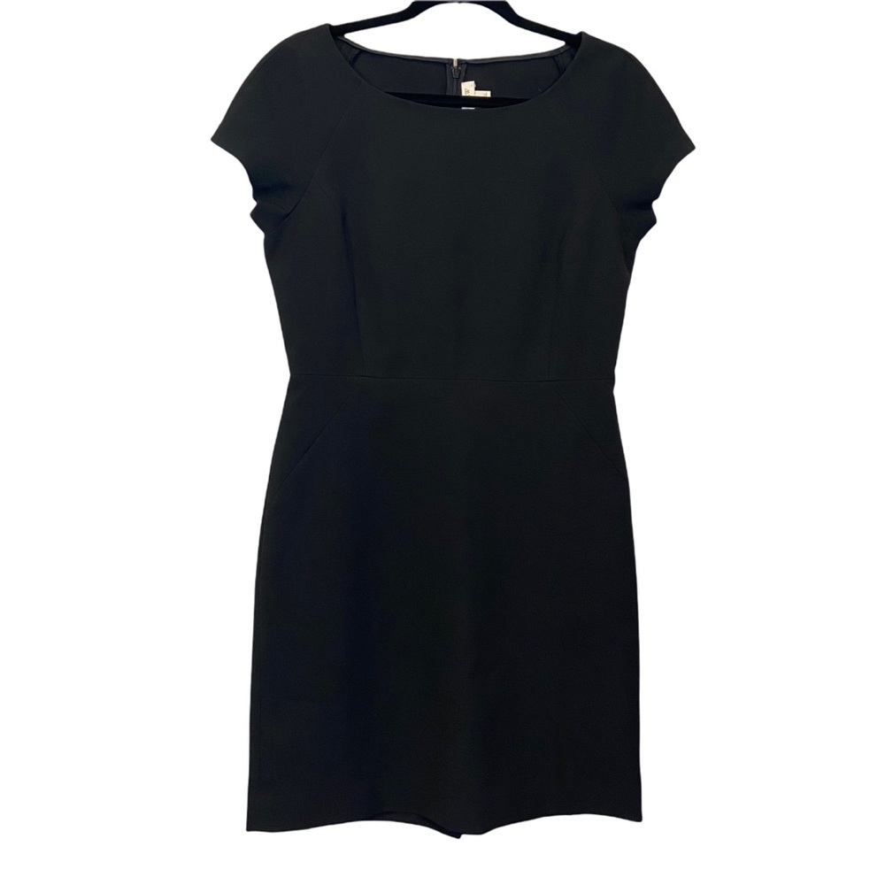 J Crew Little Black Short Sleeve Casey Sheath Dress - Picture 3 of 15